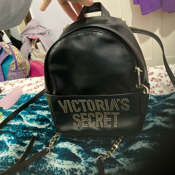 Victorias Secret Leather Mini Backpack 